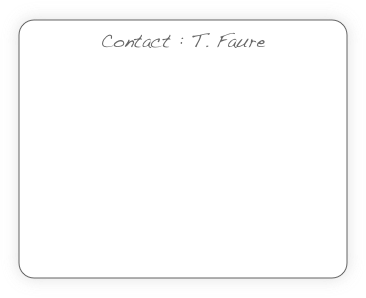 Contact : T. Faure